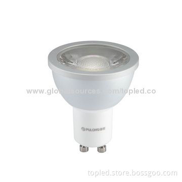 High-efficiency COB 6W GU10 LED Spotlight, SGS-certified